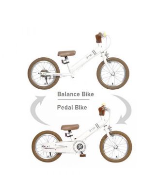 2-in-1 Balance Bike 14" (Balance Bike to Pedal Bike)