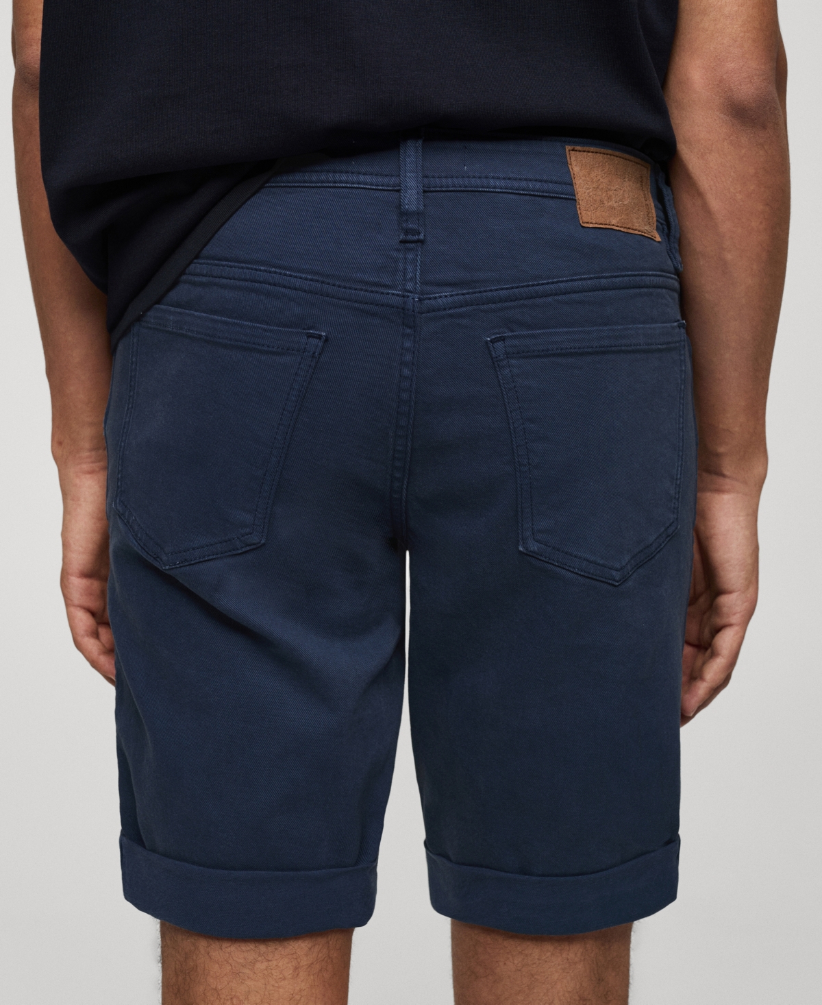 Mango Men's Denim Bermuda Shorts