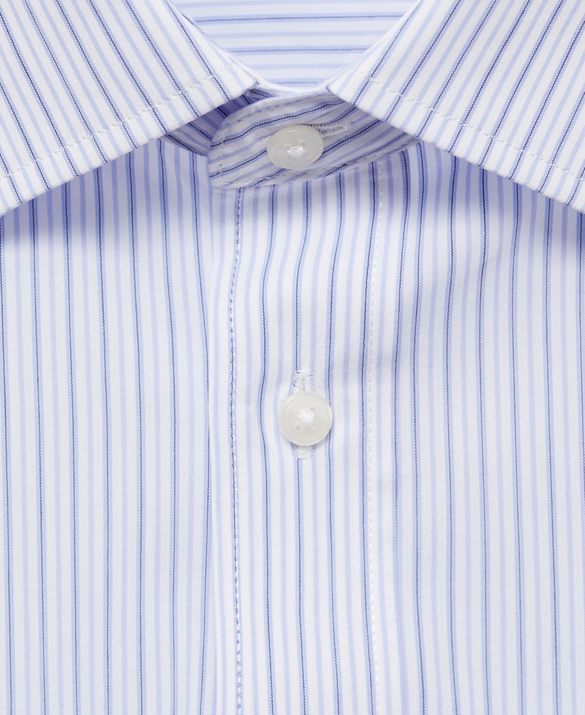 Mango Men's Striped Cotton Shirt