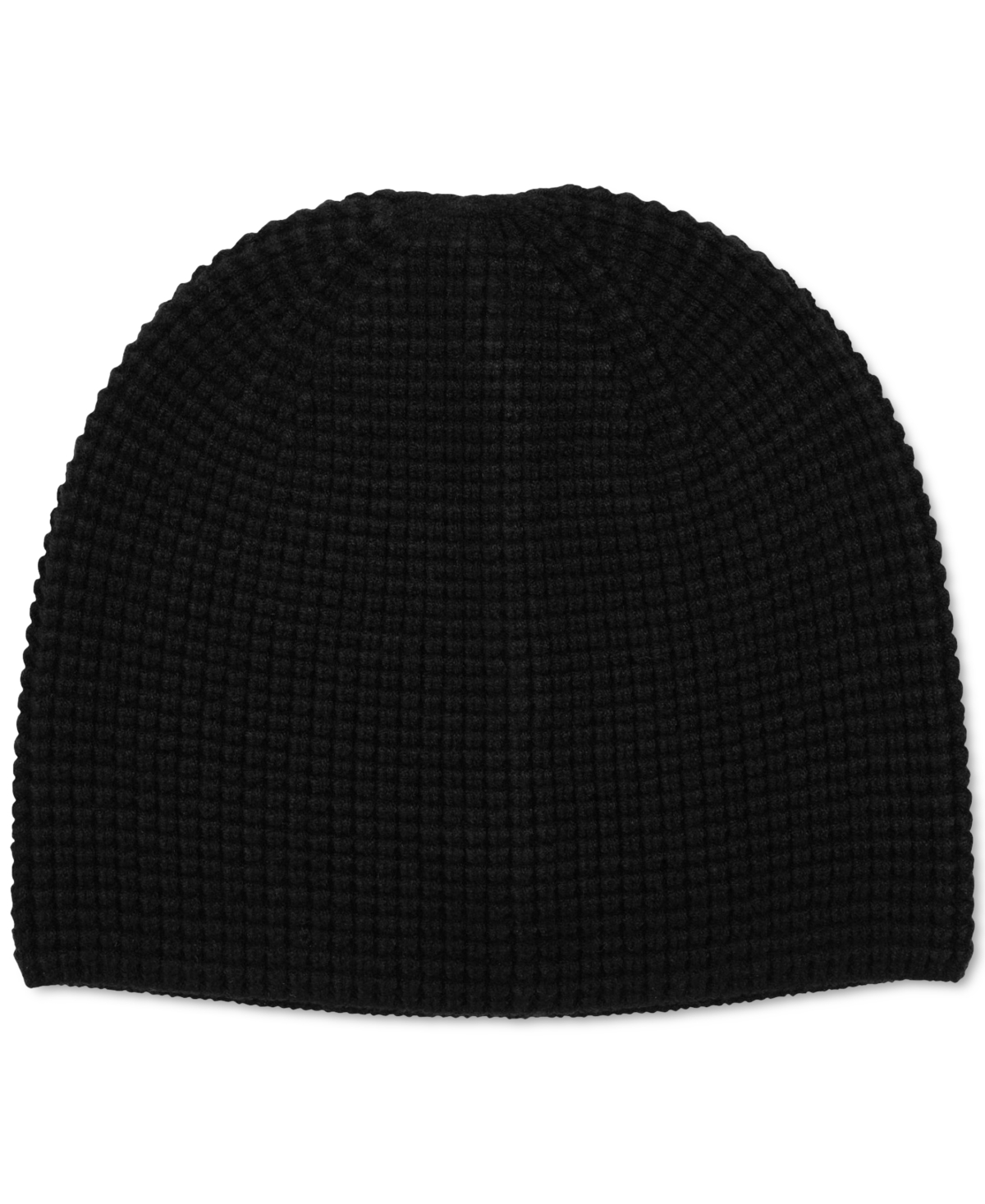 Alfani Men's Waffle Beanie, Created For Macy's In Black