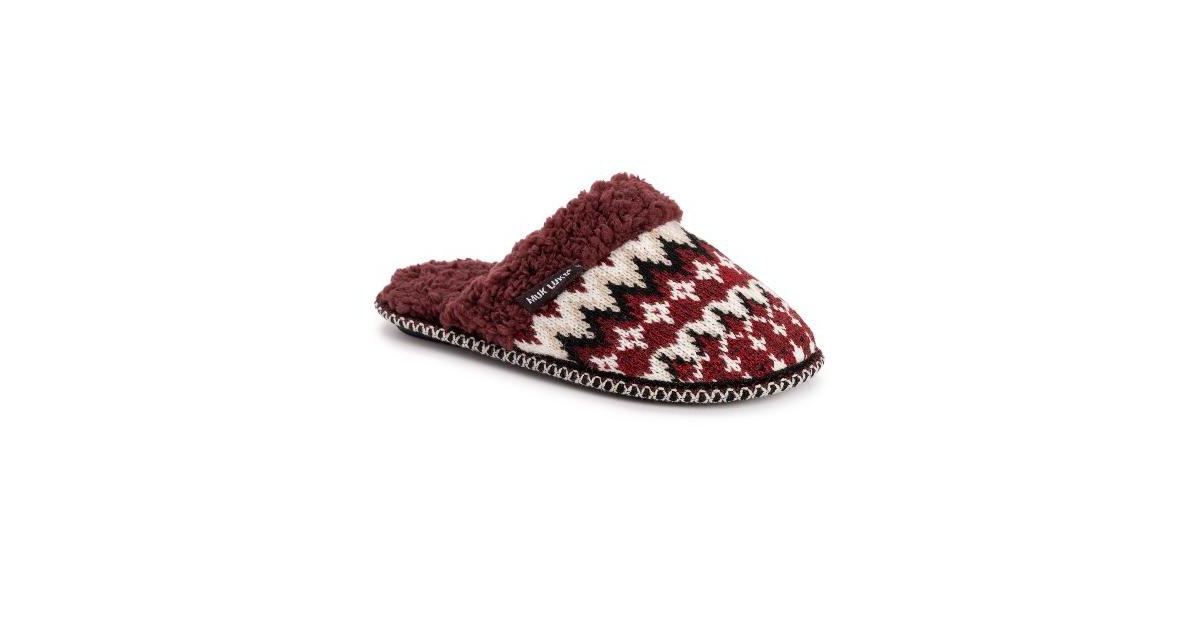 Women's Frida Scuff Slippers - Moonstone