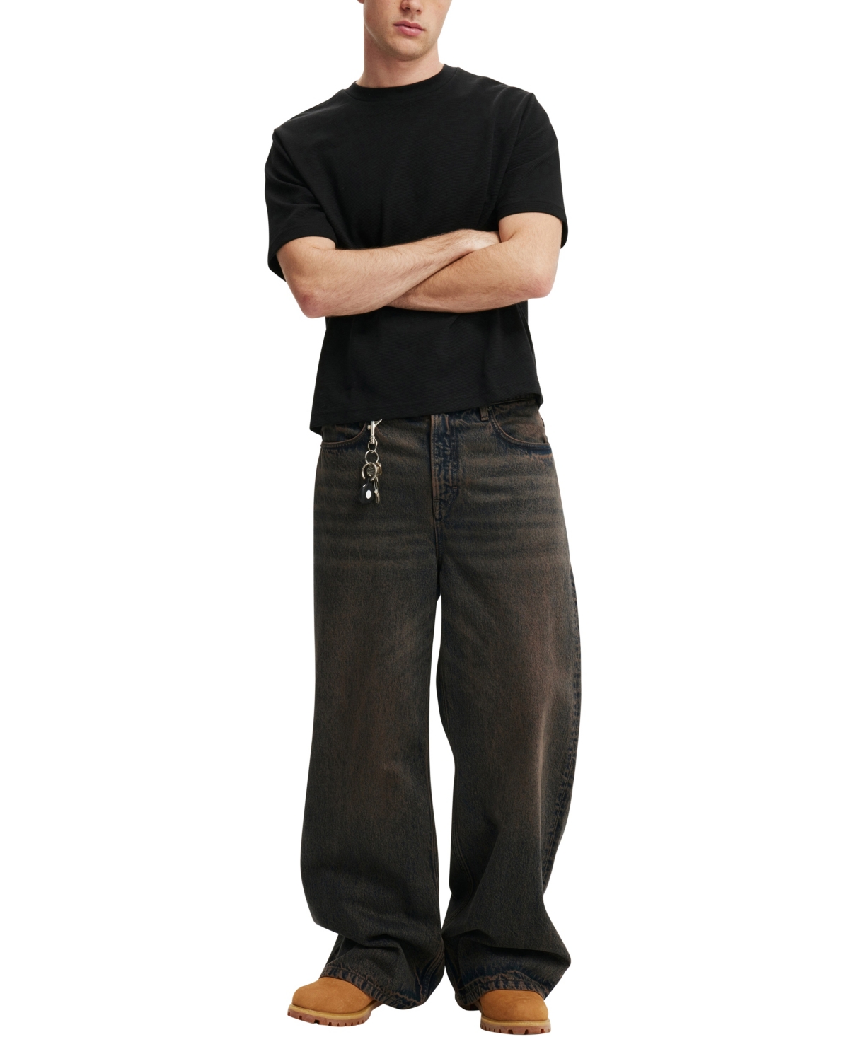Cotton On Men's Cropped T-Shirt