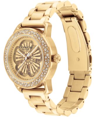 Women's Cruiser Automatic Gold-Tone Stainless Steel Bracelet Watch 37mm