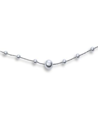 Fashion Extra Long Multi Wrap Layering Simulated White Pearl Station Chain Endless Strand Necklace 63 Inch Length