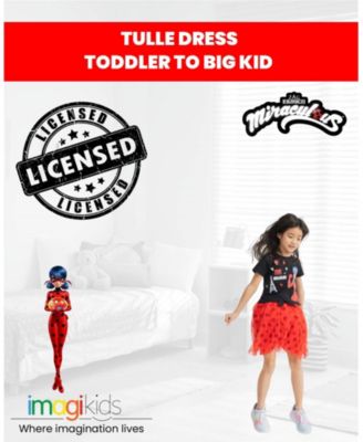 Girls Ladybug Rena Rouge Tulle Dress to