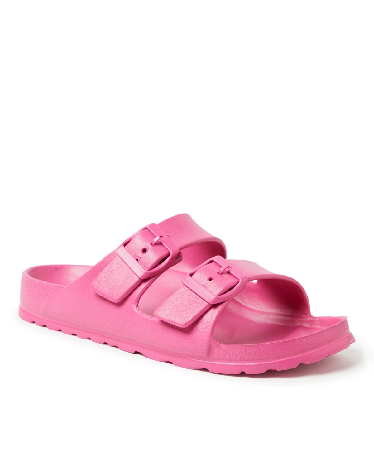 EcoCozy Women's Sustainable Double Buckle Sandal - Paradise pink
