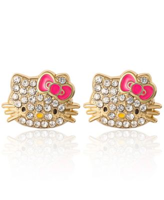 Sanrio Pave Crystal Stud Earring