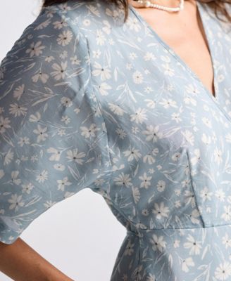 Women's Maxi Wrap Dress