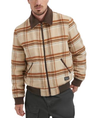 Men's Zip Corduroy-Collar Jacket