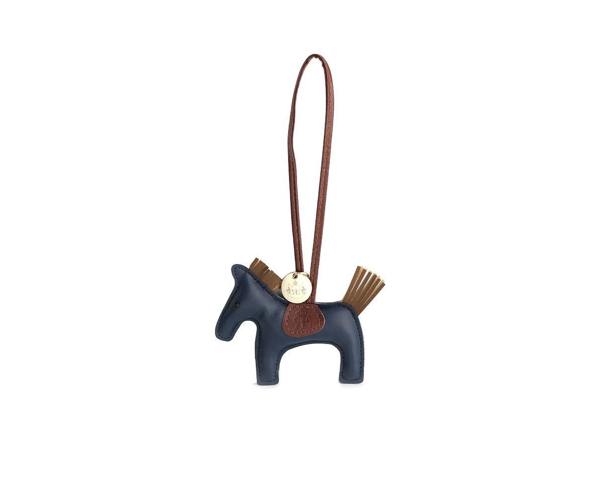 Royal Eqestrian Charm Horse - Navy