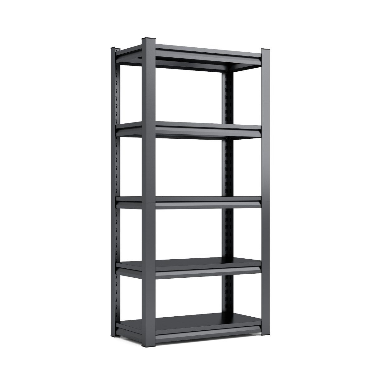 Streamdale Furniture 5-Tier Heavy Duty Garage Shelving Unit - Black+ gray