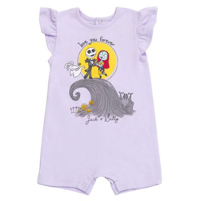 Baby Girls Disney Snap Romper and Bucket Sun Hat