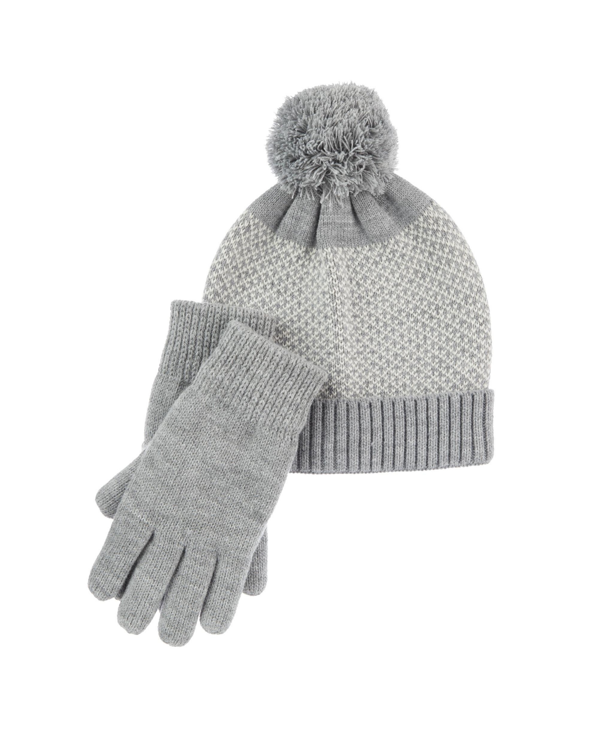 Isotoner Women's Knit Glove and Hat Gift Set