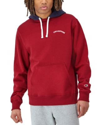 Champion - Men's Power Blend Drawstring Logo Hoodie