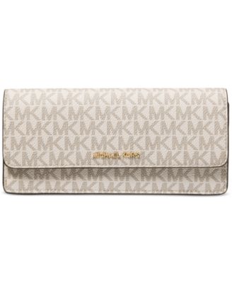 Michael Kors - Jet Set Signature Logo Snap-Front Wallet