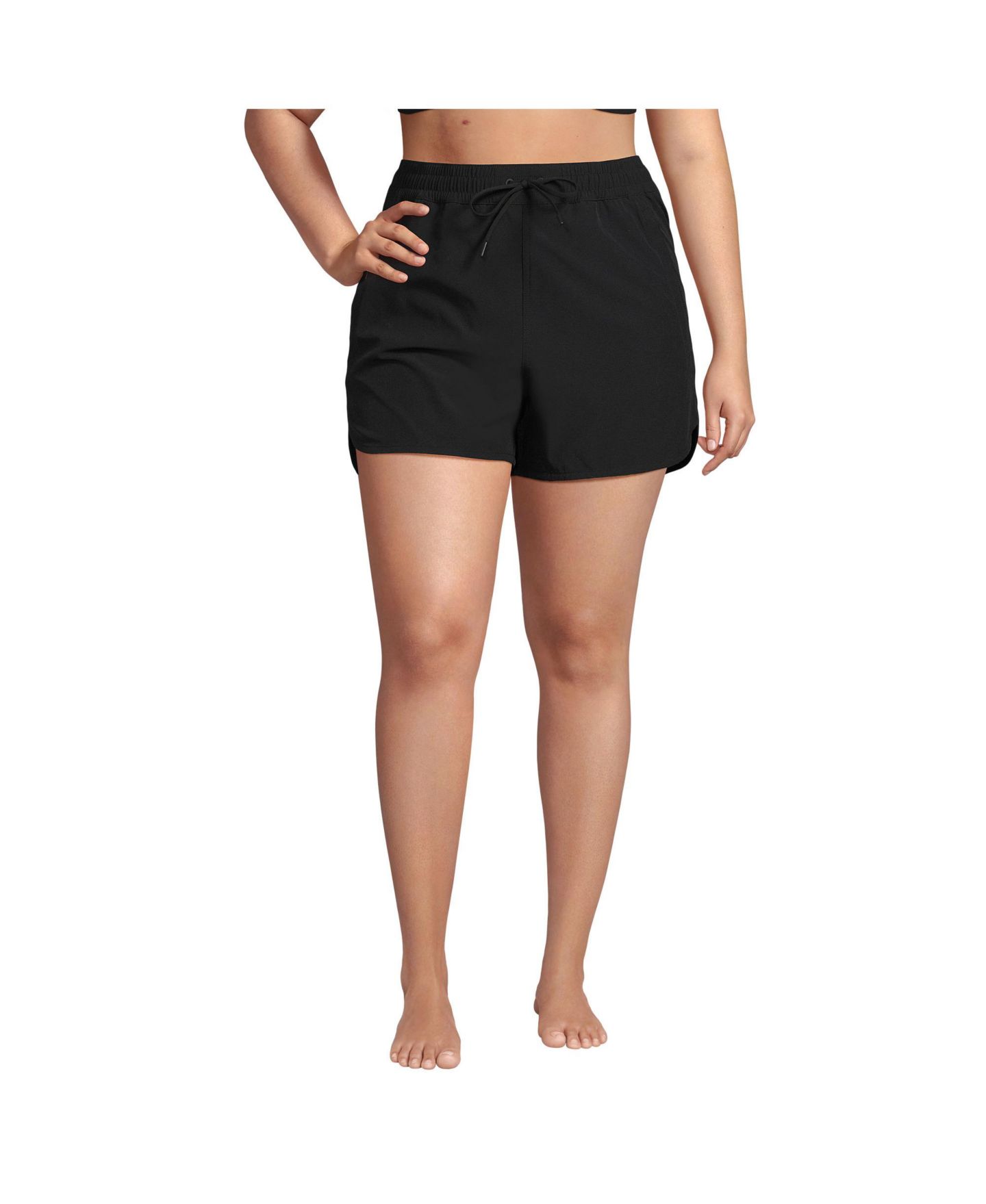 Пляжная накидка Packable — Lands' End, цвет: Чёрный — фото 1