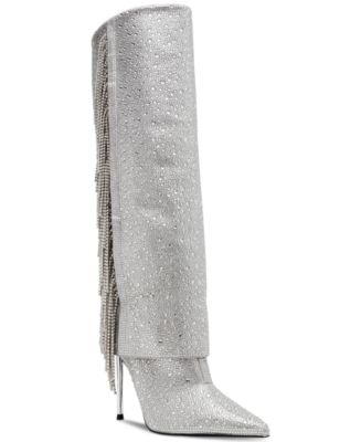 White Steve Madden Gem shops Boots