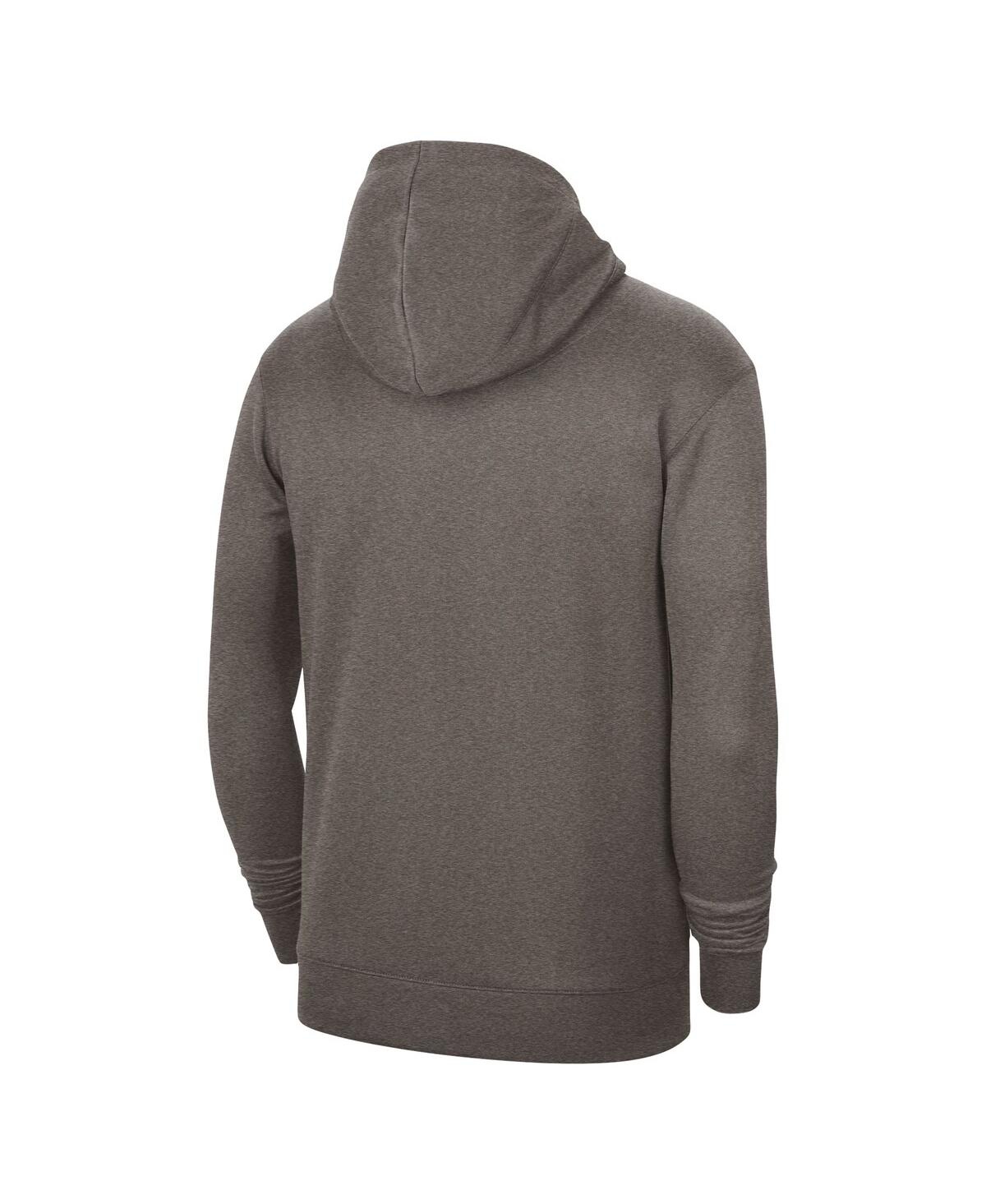 Nike Men's and Women's Olive Chicago Bulls 2023/24 Performance Spotlight On-Court Practice Pullover Hoodie