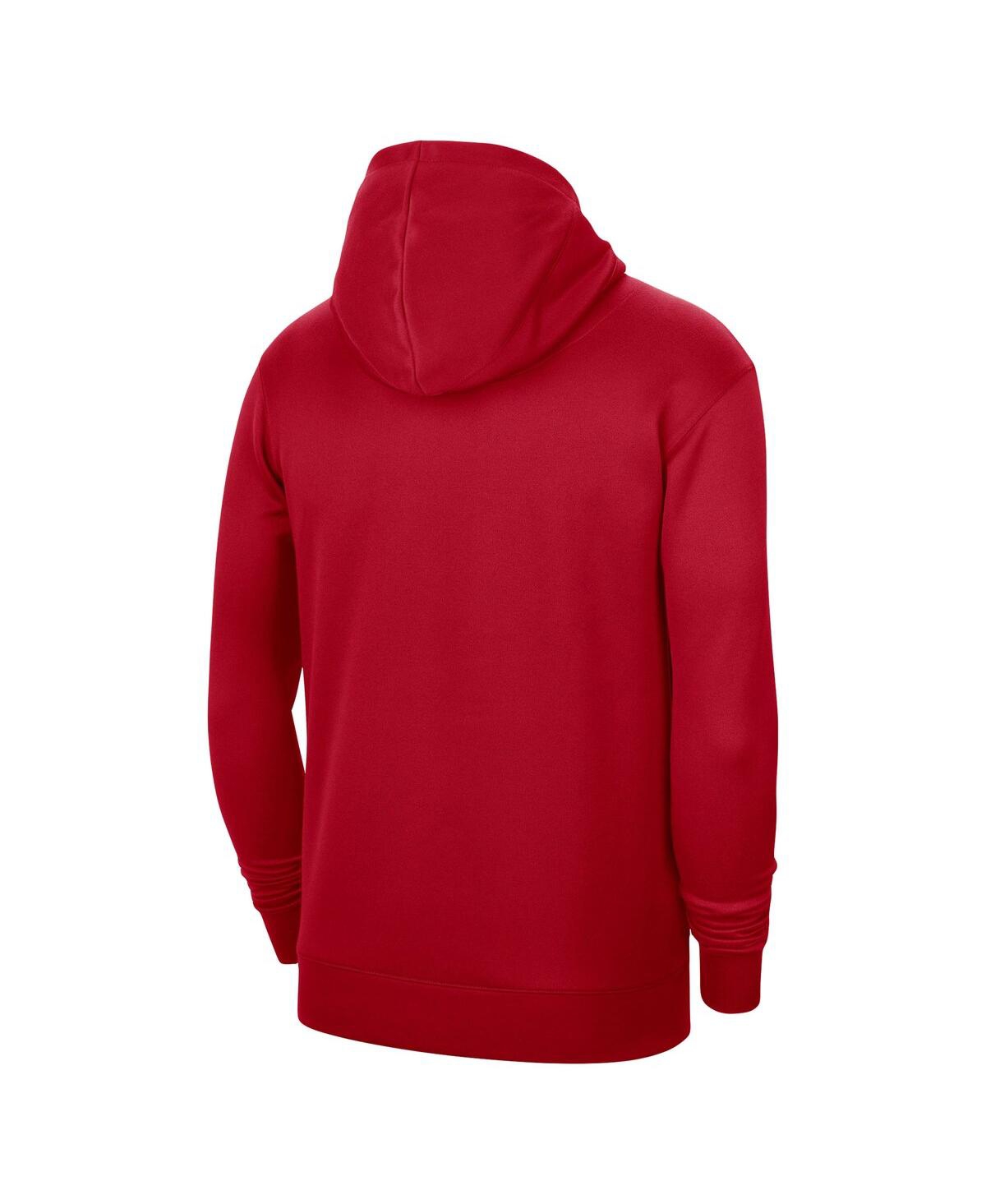 Nike Men's and Women'sWashington Wizards 2023/24 Performance Spotlight On-Court Practice Pullover Hoodie - Red