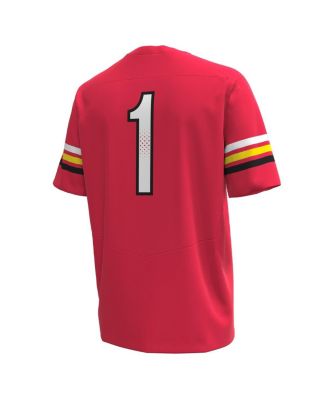 Men's 1 Maryland Terrapins Replica Football Jersey
