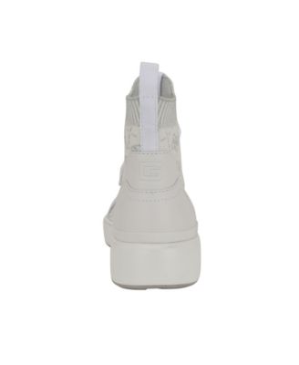 Women's Mannen Knit Hi-Top Lace-Up Fashion Sneakers