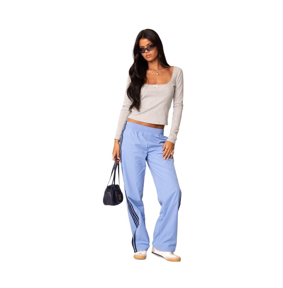 Edikted Women's Nikki Nylon Pants