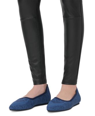 Women's Faux-Leather Leggings