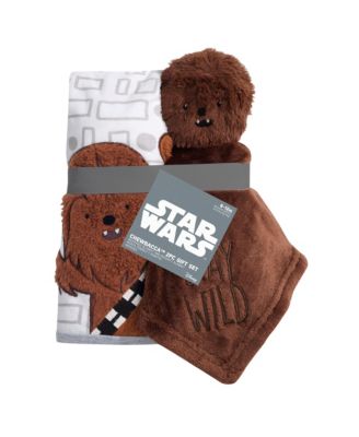 Star Wars Chewbacca Wearable Blanket & Lovey Baby Gift Set - 2pc