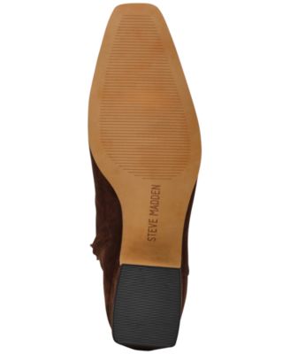 ★Steve Madden★新作★大人気★DUSTY BROWN★ブーツ DUSTY Chocolate Brown Suede Women's Ankle Boot – Steve Madden