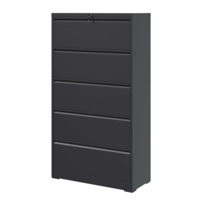 5-Drawer Lockable Metal File Cabinet for Home/Office Use