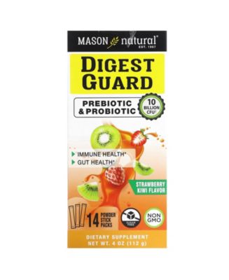 Mason Natural Digest Guard Strawberry Kiwi 14 Powder Stick Packs - 0.28 ...