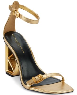 Donna Karan New York - Women's Sculptural Logo Heel Sandals