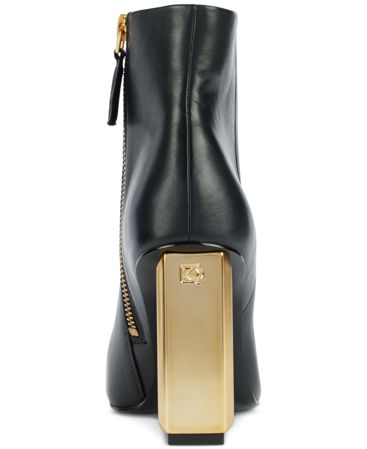 Donna Karan New York Women's Wedge Logo Heel Ankle Booties