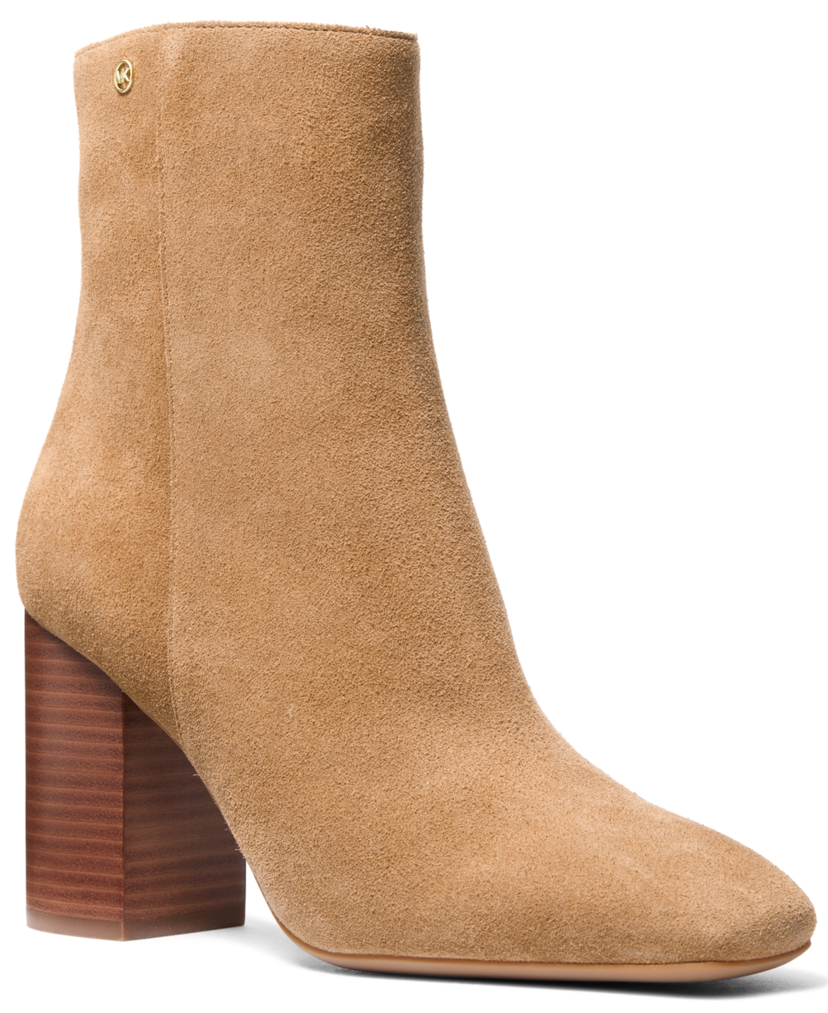 Michael Michael Kors Women's Hazel Block Heel Booties - Camel