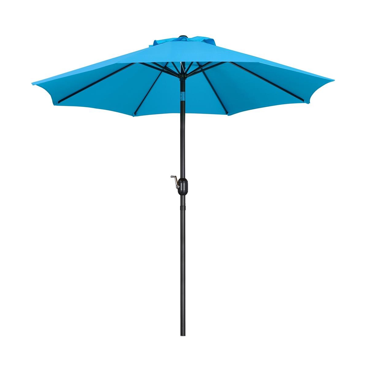 9FT Patio Umbrella Market Umbrella for Garden - Sky blue