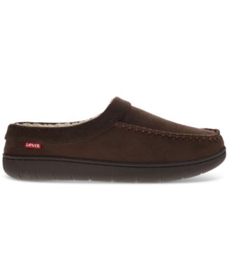 Men's Victor Faux-Sherpa Slippers