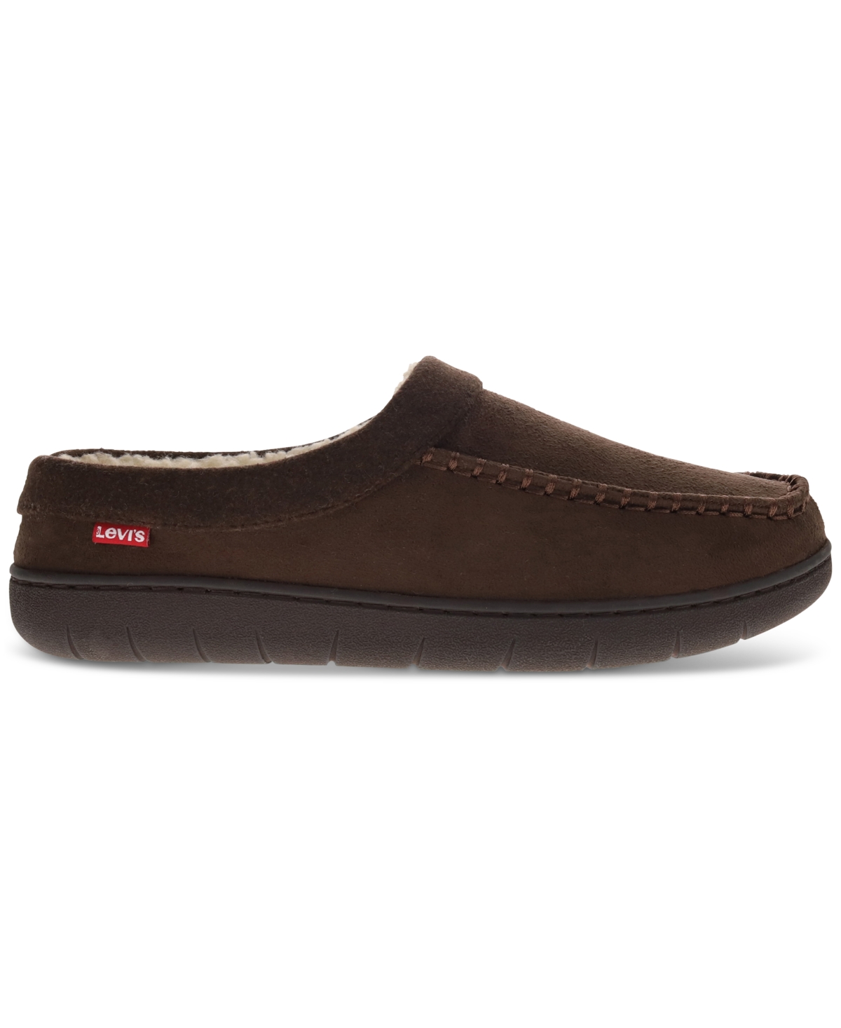 Levi's Men's Victor Faux-Sherpa Slippers