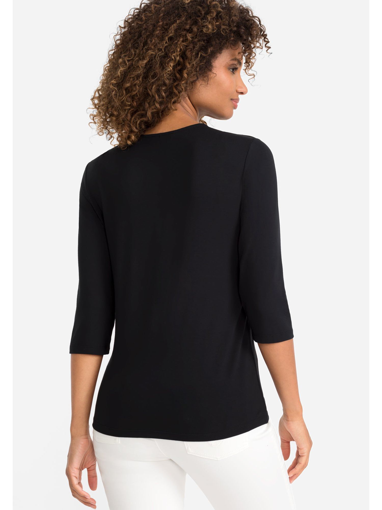 Women's 3/4 Sleeve V-Neck T-Shirt