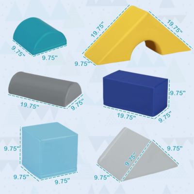 11-Piece Kids Crawl and Climb Activity Play Set, Multicolo