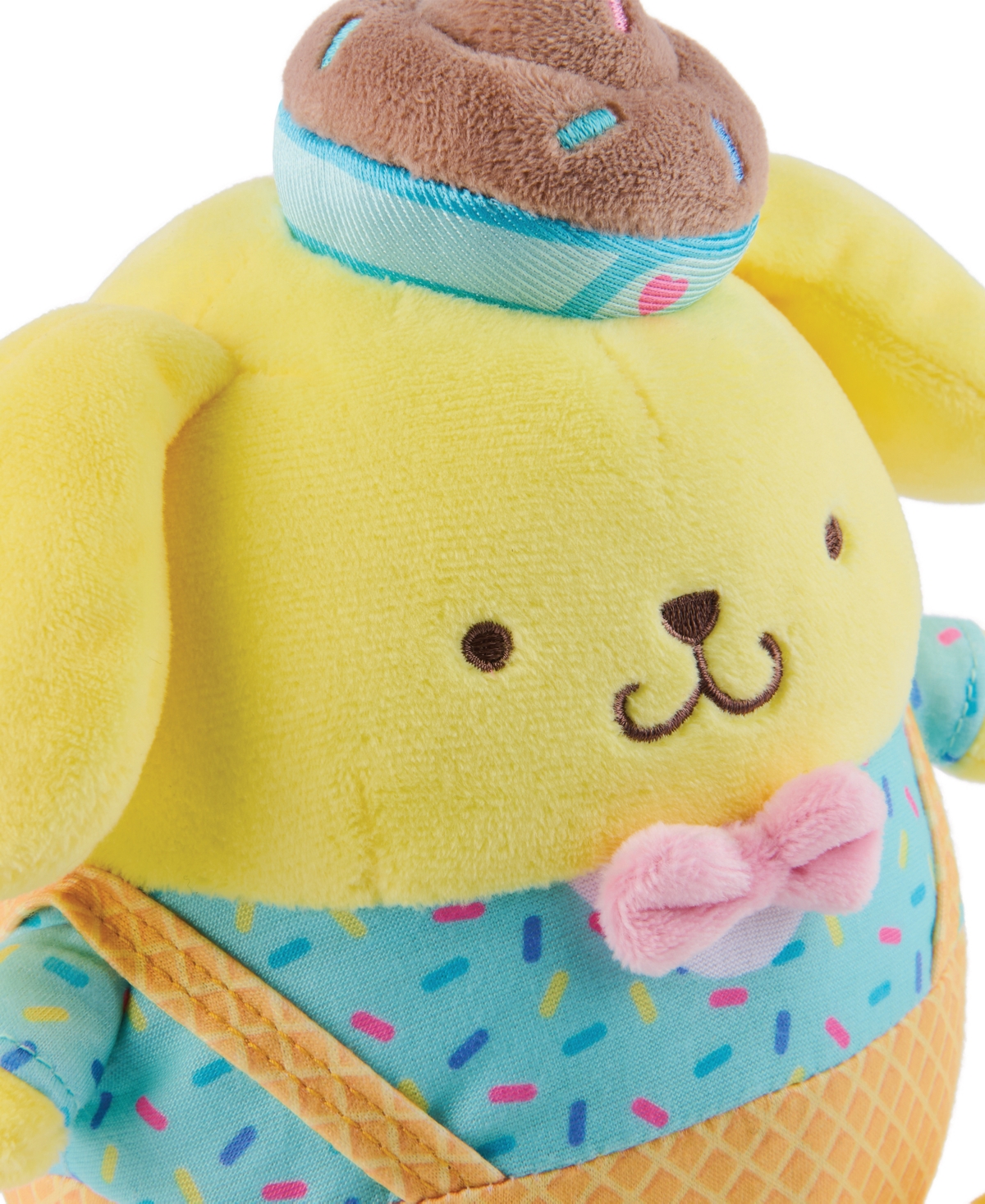 Hello Kitty Gund Sanrio Ice Cream Pompompurin Plush, 6" In Multi Color