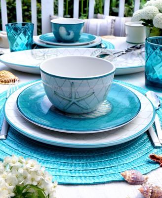 Ocean View Set of 4 Ice Cream Bowls