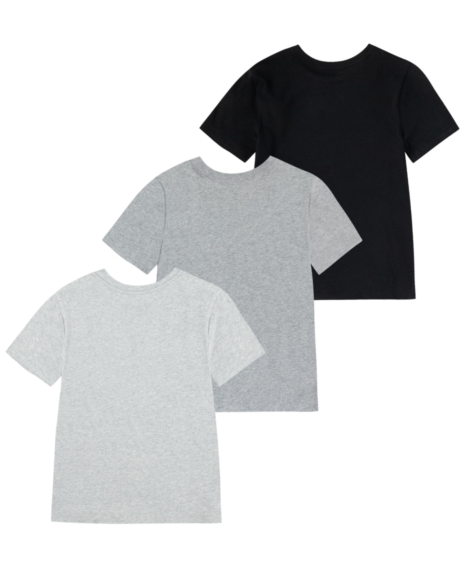 Boys' 8-20 Crewneck Undershirts, 3-Pack