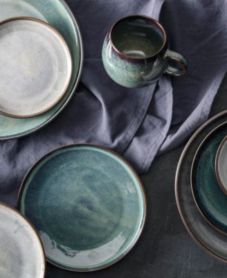 Northern Lights Bread & Butter Plates, Set of 4