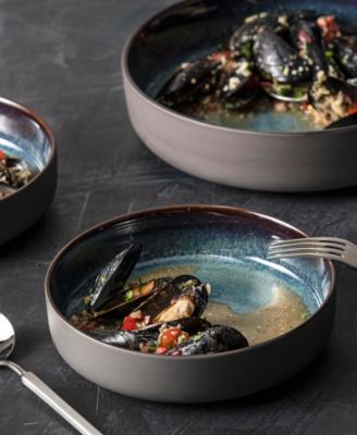 Northern Lights Medium Bowls, Set of 4