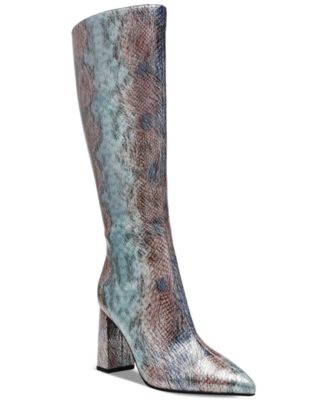 Women's Islah Block Heel Knee High Boots