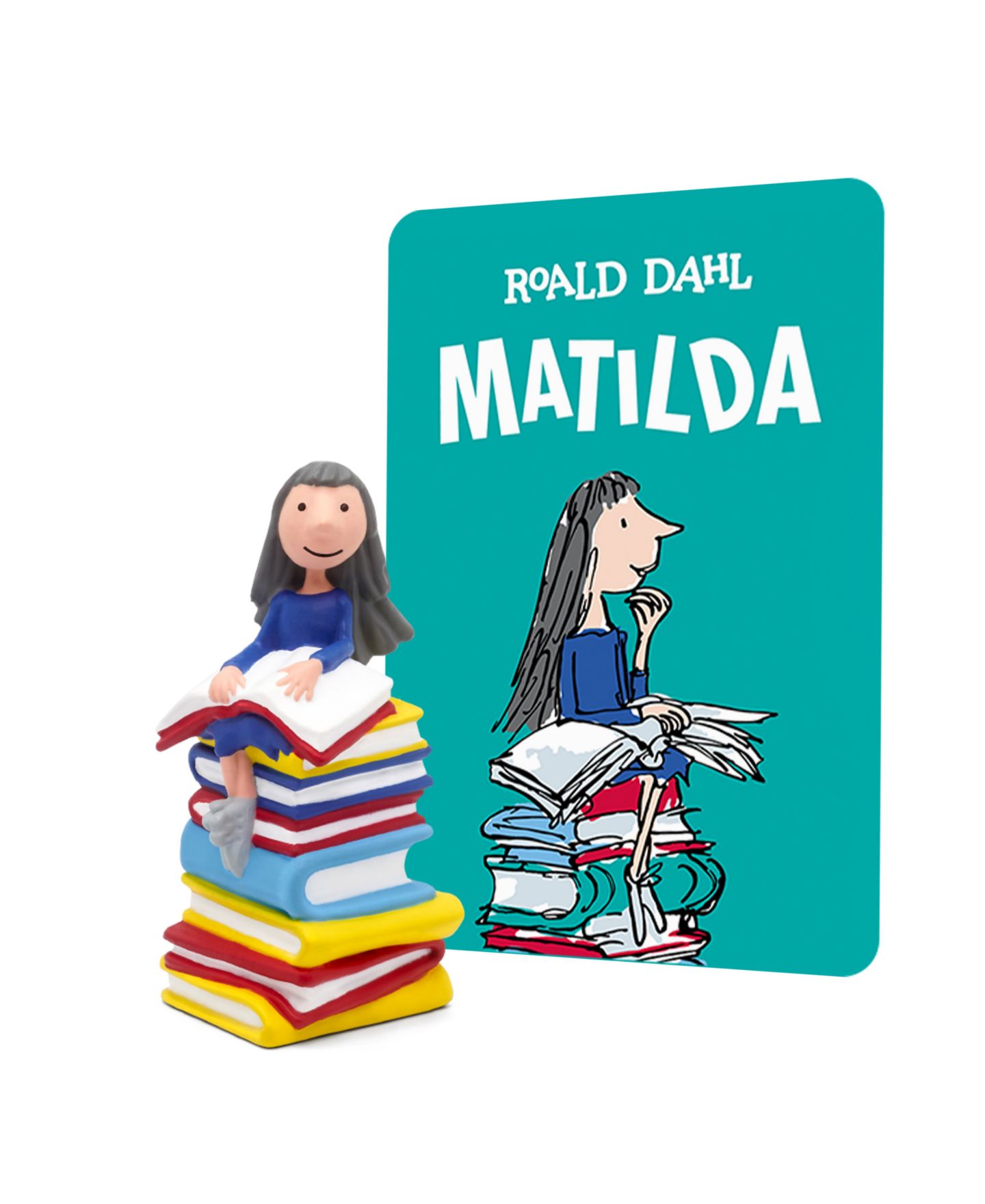 Детские фигурки Tonies Roald Dahl Matilda and Charlie and the Chocolate Factory Audio Figurines, 2-Piece Set, Ages 3+ — фото 5
