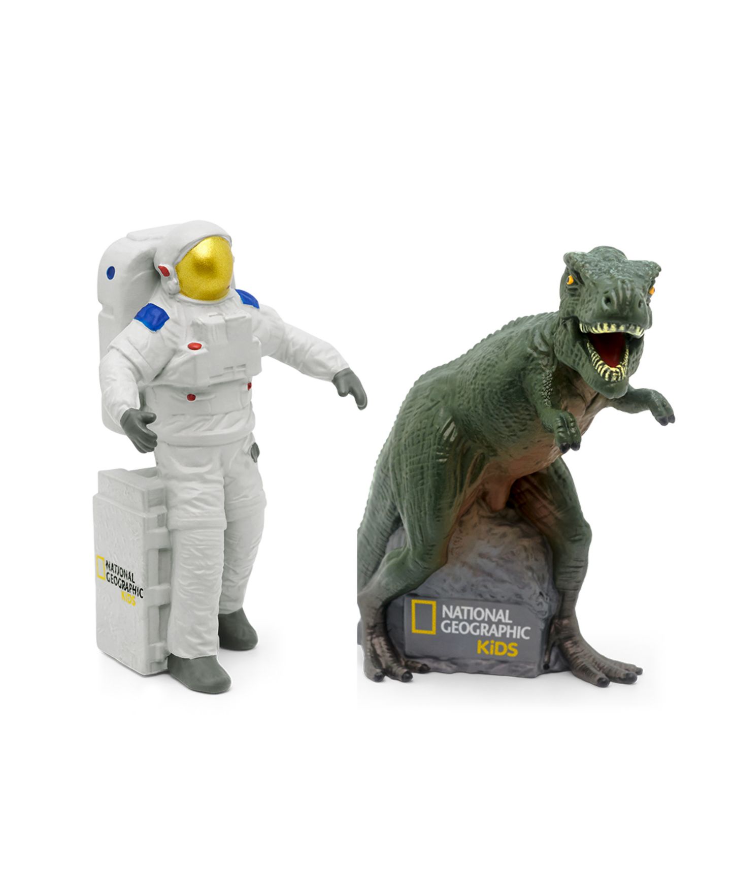 Детские игрушки Tonies National Geographic Kids Astronaut & Dinosaur Audio Play 2-Piece Figurine Set, Ages 6+ — фото 1