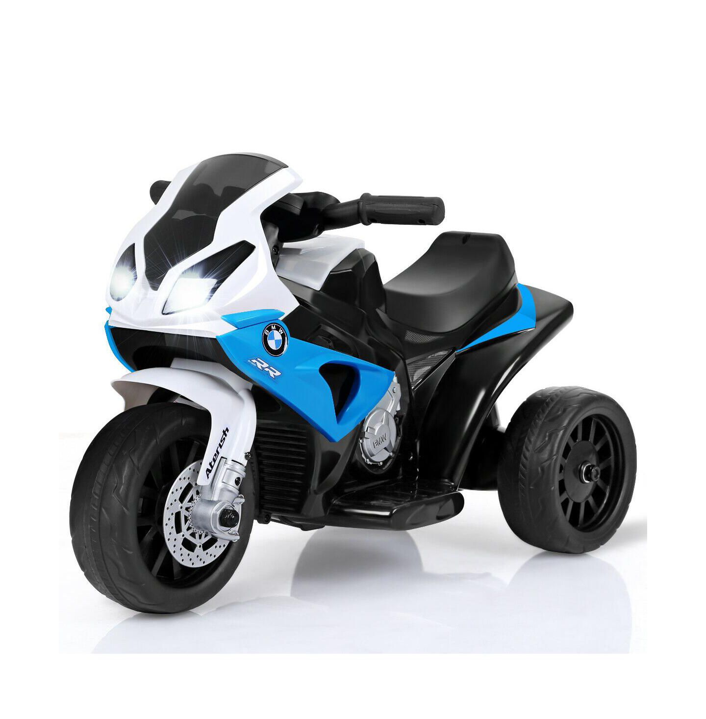 Детская игрушка Gymax Kids Ride-On Motorcycle BMW Licensed 6V Electric 3-Wheel, 44-lb Capacity, Ages 18-36 Months, цвет: Чёрный, вариант 1 — фото 1