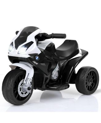 Kids Ride On Motorcycle BMW Licensed 6V Electric 3 Wheels Bicycle w/ Music&Light Red