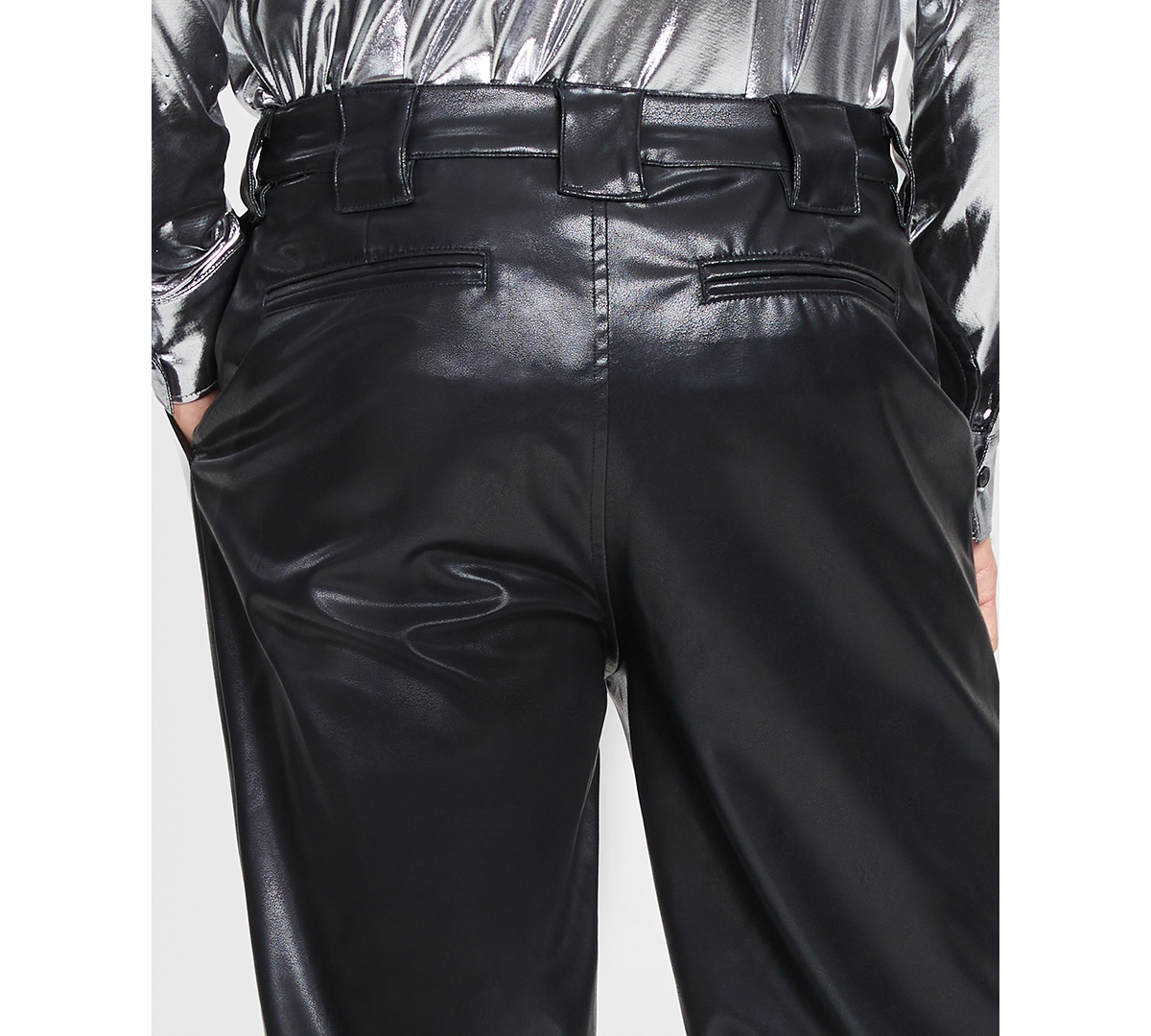 Tinsel Men's Faux Leather Dress Pants